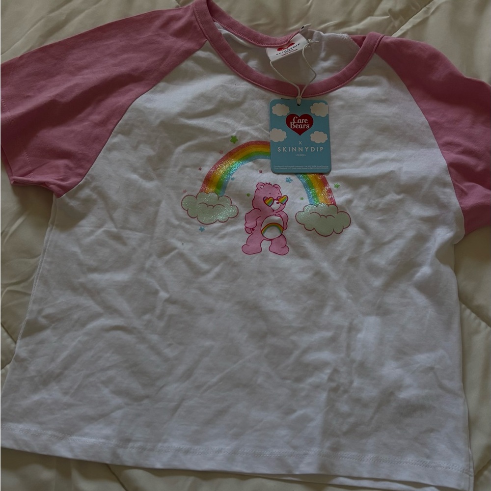 𐙚 SOLD— Care Bears x SkinnyDip Baby Tee NWT - Picture 4 of 7